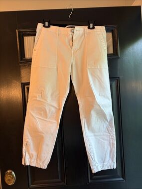 Sanctuary white cargo Cargo Joggers- 100% cotton